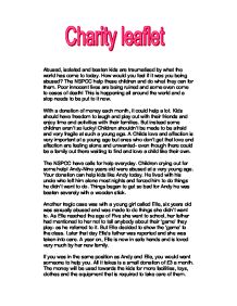 Essay on charity