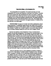 example of narrative essay about family