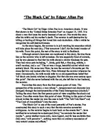 The black cat essay