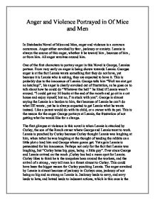 Of Mice and Men Paper Essay Sample