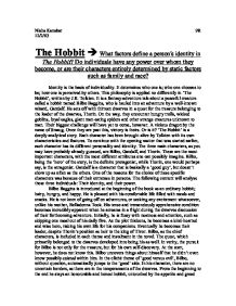 themes in the hobbit with quotes