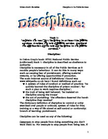 Short Essay on Self-Discipline and its Importance