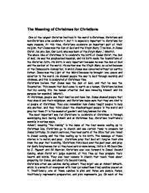 islam vs christianity essay conclusion