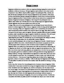 Happy and succeed essay