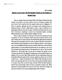 The picture of dorian gray plot overview essay