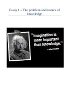 Imagination and knowledge essay