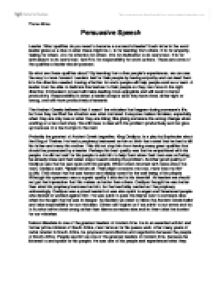 leadership essay introduction examples