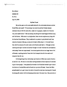 Essay for my best friend