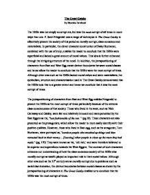 great gatsby synthesis essay