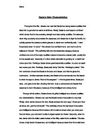 what is a character essay