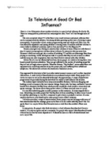 essay on importance of television in our life