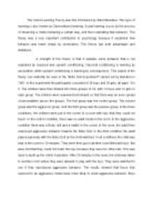 social learning theory essay psychology