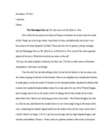 Реферат: Huck Finn Essay Research Paper ESSAY Adventures